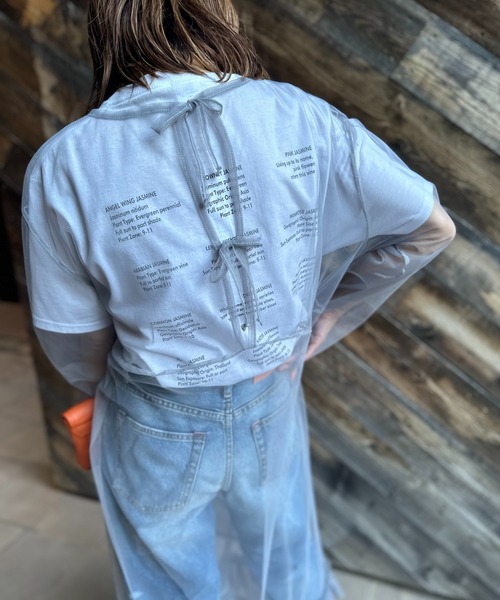 mi via loca(ミヴィアロカ)の「【2WAY】シアーチュールレイヤードワンピース(ワンピース・レディース・ブラック/ブルーグリーン/ライトグレー/ピンク/ライム・FREE)」の9枚目の写真