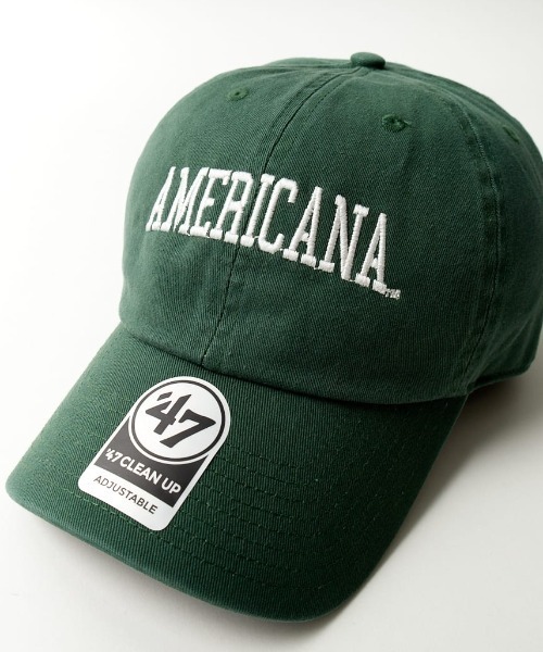 AMERICANA（アメリカーナ）の「[Americana/アメリカーナ] AMERICANA 47クリーンナップキャップ（キャップ・レディース・チャコールグレー/ダークグリーン/ネイビー・ONE SIZE）」の12枚目の写真