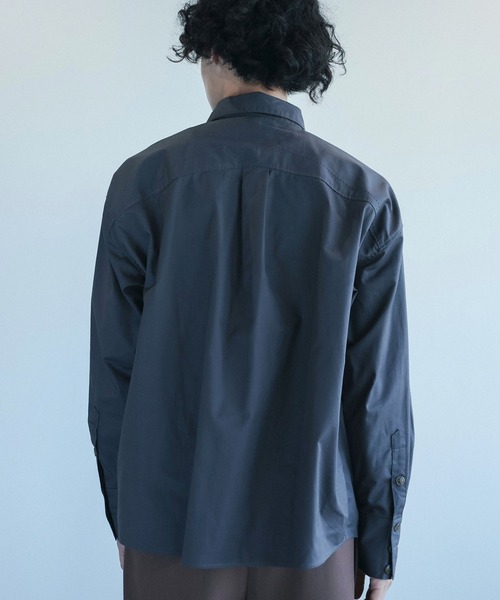 aimoha(アイモハ)の「aimoha menビッグシルエットバック刺繍シャツ(シャツ/ブラウス・メンズ・グレー/ブラック/ホワイト・M/L/XL)」の10枚目の写真