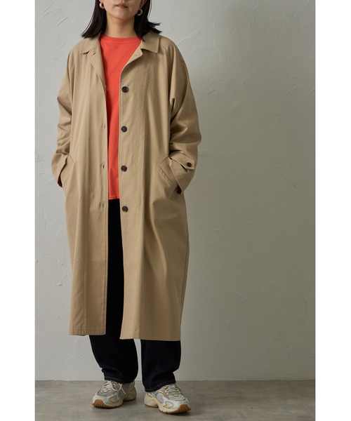 each（イーチ）の「裾ラウンドカットロングTシャツ（Tシャツ/カットソー・レディース・ホワイト/オレンジ/ブルー/レッド/ブラック/ピンク・FREE）」の13枚目の写真