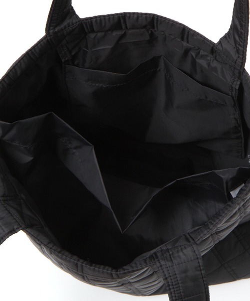 GLOBAL WORK Smile Seed Store（グローバルワーク スマイルシードストア）の「キルティングトート/970447（トートバッグ・レディース・ブラック/アイボリー・FREE）」の5枚目の写真