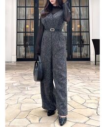 RESEXXY | ライトツイードコンビネゾン(つなぎ/オールインワン)