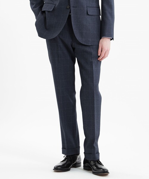 MACKINTOSH PHILOSOPHY(マッキントッシュ フィロソフィー)の「トロッター トラウザーズ#116 2WAYストレッチドビー/ペーン(スラックス・メンズ・チャコールグレー/ダークネイビー/ブルー系その他7・40/38/44/42/36)」の3枚目の写真