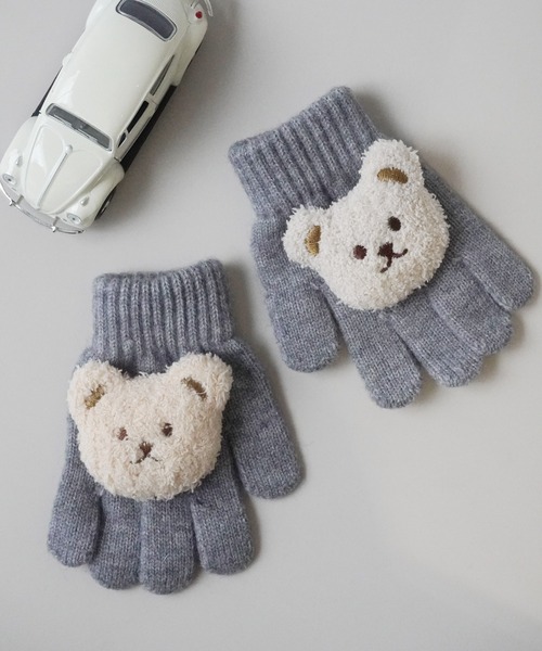 セール】もこもこ くまちゃん 手袋 （ KIDS ）＃（手袋）｜Port