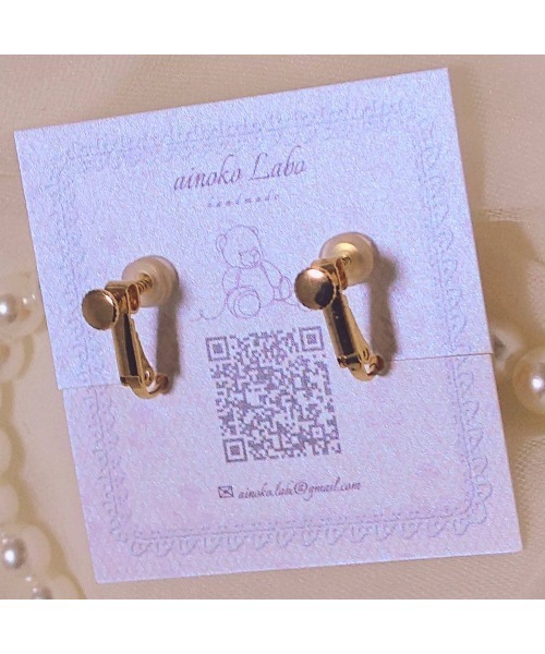 tone(トーン)の「【ainoko Labo】cookie cat crown earrings(MA)(イヤリング・レディース・ゴールド・FREE)」の3枚目の写真