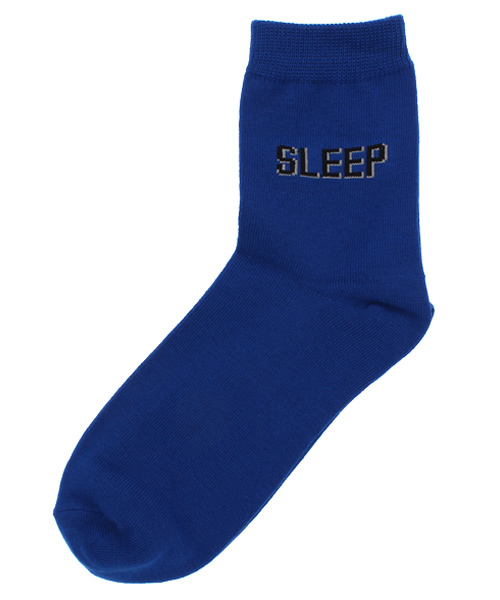 WEGO（ウィゴー）の「WEGO/ロゴカラーソックス（ソックス/靴下・レディース・ブルー/レッド/イエロー・FREE）」の2枚目の写真