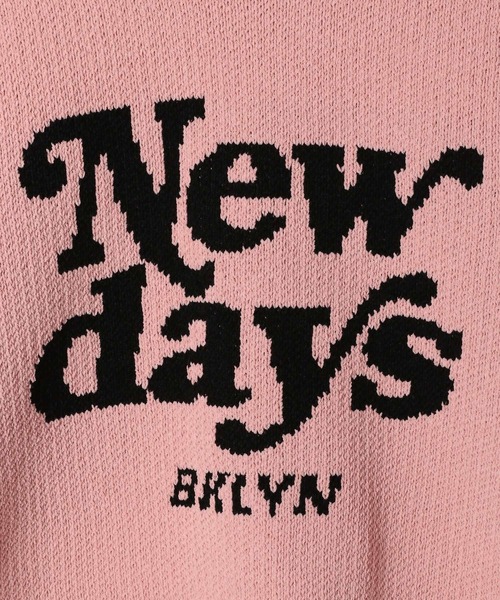 BAYFLOW（ベイフロー）の「HAPPYニット(KIDS)（ニット/セーター・キッズ・ブルー系/グリーン/ネイビー/オレンジ/ピンク・150cm/130cm/120cm/110cm/140cm）」の14枚目の写真