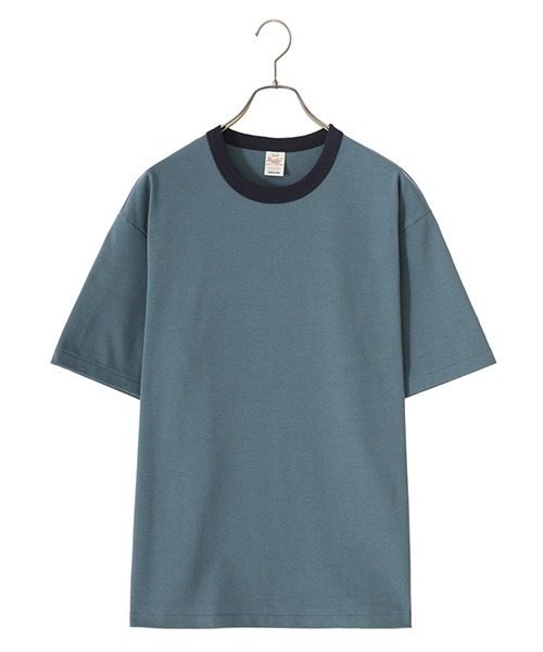 gold / SUVIN COTTON RINGAR T-SHIRT/リンガーTシャツ/M/コットン/BLU/GL79233 GOLD（ゴールド）の「東洋エンタープライズ GOLD / ゴールド：SUVIN