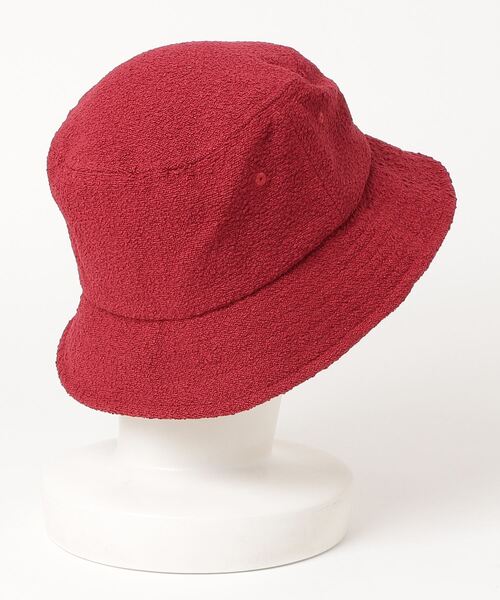 HUF（ハフ）の「【HUF】ハフ FIRE BUCKET HAT バケットハット 帽子 HT00755（ハット・メンズ・オートミール/ワインレッド・L/XL/S/M）」の6枚目の写真