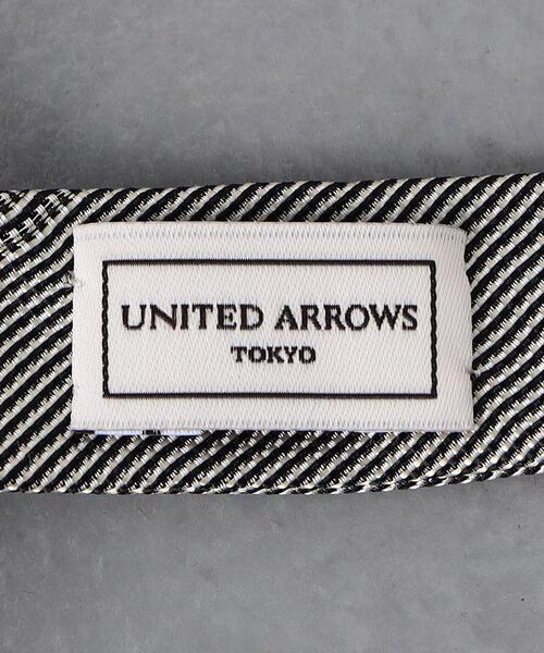 UNITED ARROWS(ユナイテッドアローズ)の「グレンチェック ジャカード ボウタイ(蝶ネクタイ・メンズ・ブラック・FREE)」の3枚目の写真