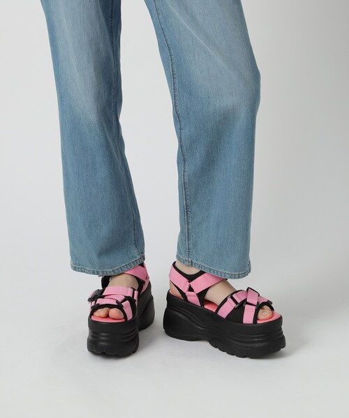 セール】厚底ベルト付きスポサン 24SS（サンダル）｜cs T&P
