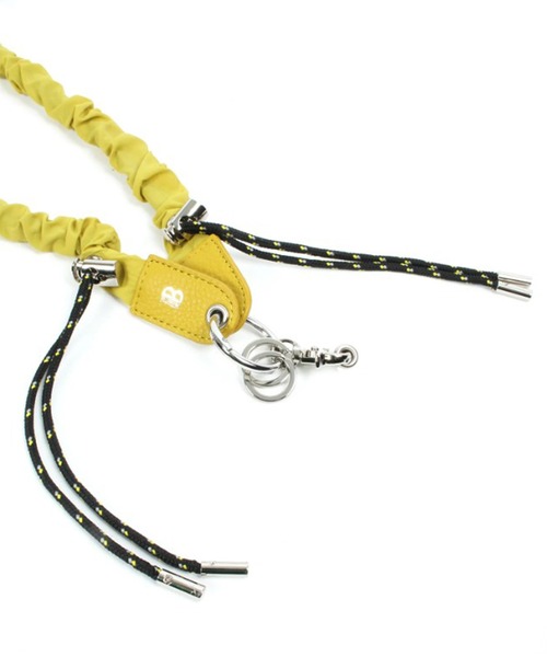 Beau're（ヴュレ）の「SETUP7限定メタリックシルバーが登場！【BEAURE】ナイロン ギャザー モバイル ストラップショルダー B-24003（スマホグッズ・レディース・ブラック/ライトグレー/ライトパープル/アイボリー/イエロー/シルバー・FREE）」の10枚目の写真