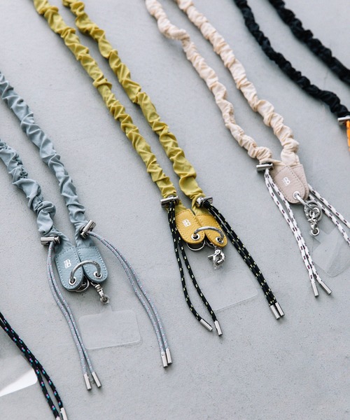 Beau're（ヴュレ）の「SETUP7限定メタリックシルバーが登場！【BEAURE】ナイロン ギャザー モバイル ストラップショルダー B-24003（スマホグッズ・レディース・ブラック/ライトグレー/ライトパープル/アイボリー/イエロー/シルバー・FREE）」の22枚目の写真