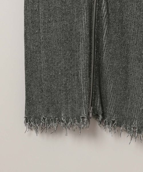 JEANASIS(ジーナシス)の「ダメージZIPミニワンピース/100812(ワンピース・レディース・ブラック系その他/ブルー系その他/レッド系その他・FREE)」の12枚目の写真