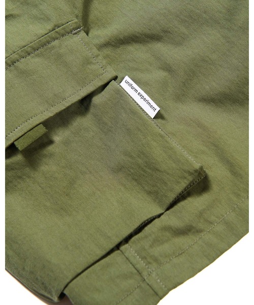 uniform experiment(ユニフォームエクスペリメント)の「FIELD CARGO SHORTS(カーゴパンツ・メンズ・ブラック/カーキ・4/3/2/1)」の11枚目の写真
