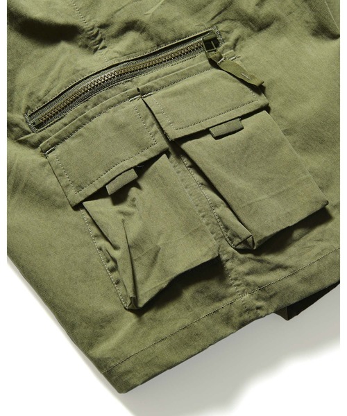 uniform experiment(ユニフォームエクスペリメント)の「FIELD CARGO SHORTS(カーゴパンツ・メンズ・ブラック/カーキ・4/3/2/1)」の10枚目の写真