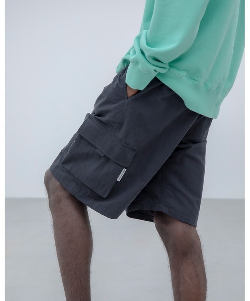 uniform experiment(ユニフォームエクスペリメント)の「FIELD CARGO SHORTS(カーゴパンツ・メンズ・ブラック/カーキ・4/3/2/1)」の12枚目の写真
