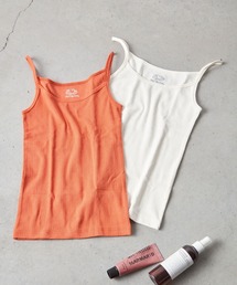 FRUIT OF THE LOOM（フルーツオブザルーム）の「【FRUIT OF THE LOOM】アイレットキャミソール2Pセット（キャミソール）」