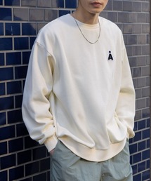 ALAND | 【UNISEX】ALAND／サガラAワッペンプルオーバー（裏起毛）2995798(スウェット)