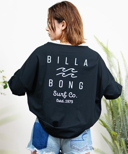 BILLABONG（ビラボン）の「BILLABONG/ビラボン  水陸両用  無地　長袖　ロンTラッシュガード   BE013-866（ラッシュガード・レディース・ホワイト/イエロー/ブラック・L/M）」の15枚目の写真