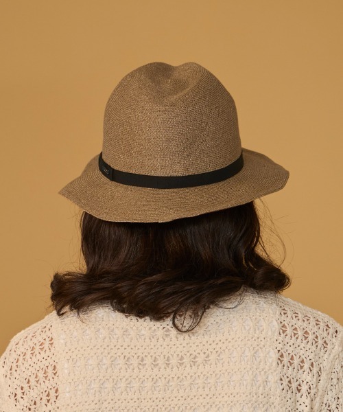arth（アース）の「arth PaperBD Washable Fedora / アース（ハット・メンズ・ブラウン/ベージュ・MEDIUM/LARGE）」の19枚目の写真