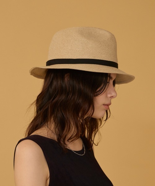 arth（アース）の「arth PaperBD Washable Fedora / アース（ハット・メンズ・ブラウン/ベージュ・MEDIUM/LARGE）」の21枚目の写真