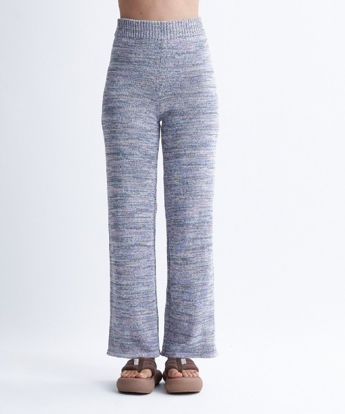 ROXY(ロキシー)の「BLOOMING DAYS PANTS/ロキシーリラックスストレートニットパンツ(その他パンツ・レディース・ホワイト/レッド/ブルー・MEDIUM/LARGE)」の13枚目の写真