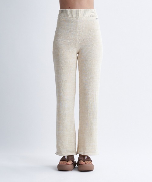 ROXY(ロキシー)の「BLOOMING DAYS PANTS/ロキシーリラックスストレートニットパンツ(その他パンツ・レディース・ホワイト/レッド/ブルー・MEDIUM/LARGE)」の7枚目の写真