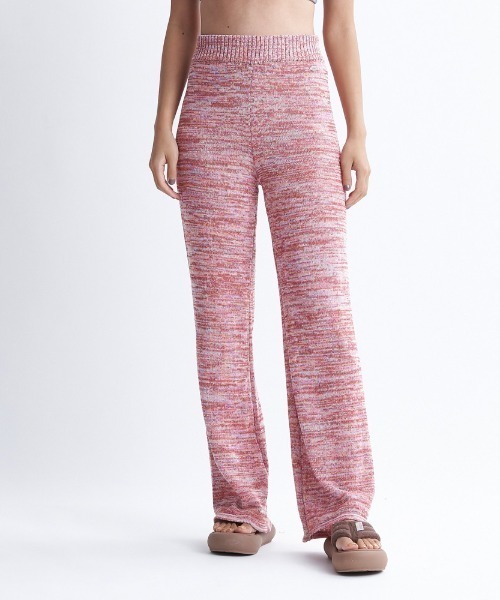 ROXY(ロキシー)の「BLOOMING DAYS PANTS/ロキシーリラックスストレートニットパンツ(その他パンツ・レディース・ホワイト/レッド/ブルー・MEDIUM/LARGE)」の22枚目の写真