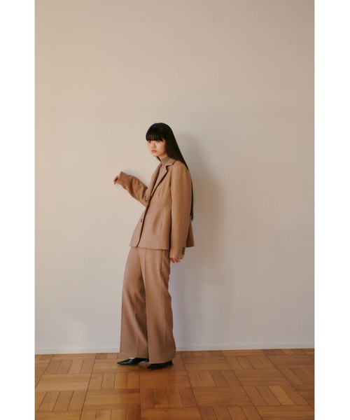 RANDEBOO（ランデブー）の「Tweed peplum jacket（テーラードジャケット・レディース・グレー/ブラウン・0/1）」の18枚目の写真