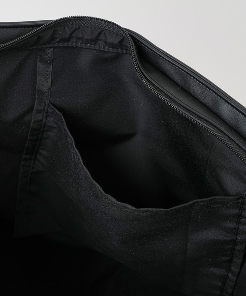 WEGO（ウィゴー）の「WEGO/レザータッチBIGショルダー（ショルダーバッグ・レディース・ブラック/ダークブラウン/グレー・FREE）」の9枚目の写真