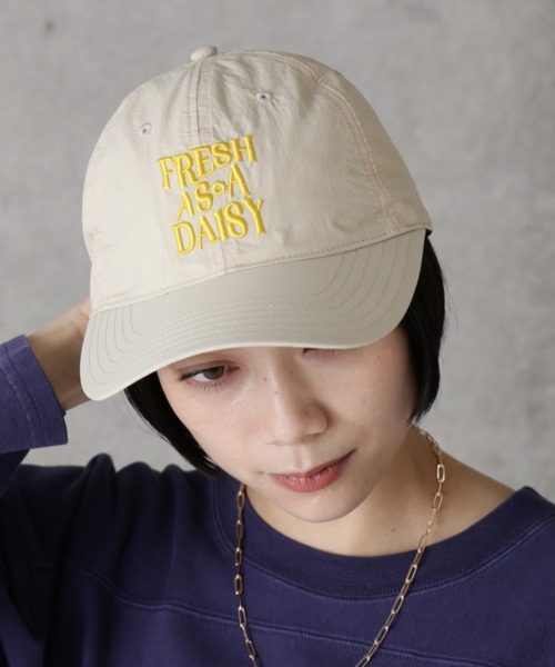 ROSE BUD（ローズバッド）の「(CASSELINI)ロゴキャップ（キャップ・レディース・ベージュ/ネイビー/ピンク・FREE）」の2枚目の写真