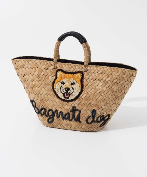 The Bagmati(ザバグマティ)の「BAGMATI BANGKUAN ANIMAL HANDBAG バグマティ レザーハンドル 動物刺繍 ハンドバッグ(ハンドバッグ・レディース・ブラウン系2/ブラウン系1・FREE)」の2枚目の写真