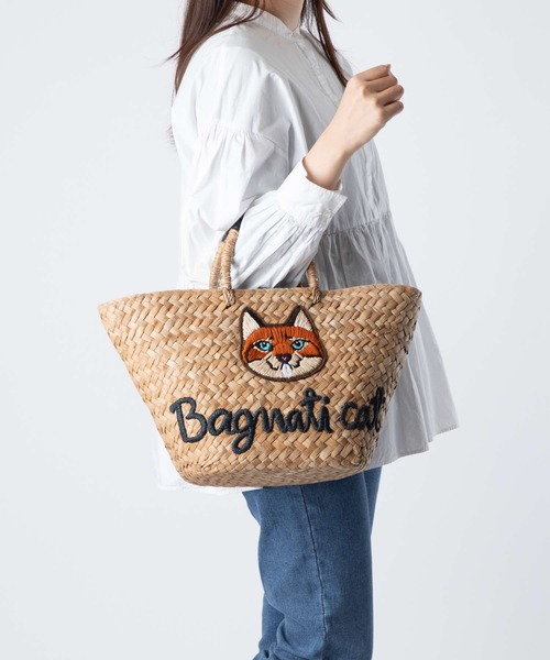 The Bagmati(ザバグマティ)の「BAGMATI BANGKUAN ANIMAL HANDBAG バグマティ レザーハンドル 動物刺繍 ハンドバッグ(ハンドバッグ・レディース・ブラウン系2/ブラウン系1・FREE)」の4枚目の写真