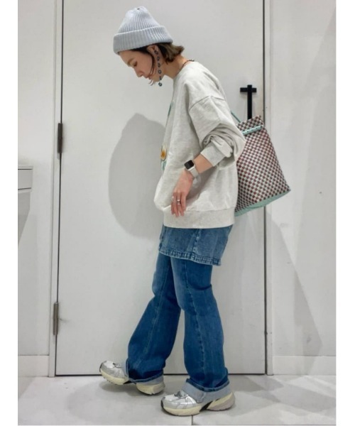 Right-on(ライトオン)の「トゥイーティーフロッキースウェット(スウェット・レディース・ブラック/グレー・M/L)」の21枚目の写真