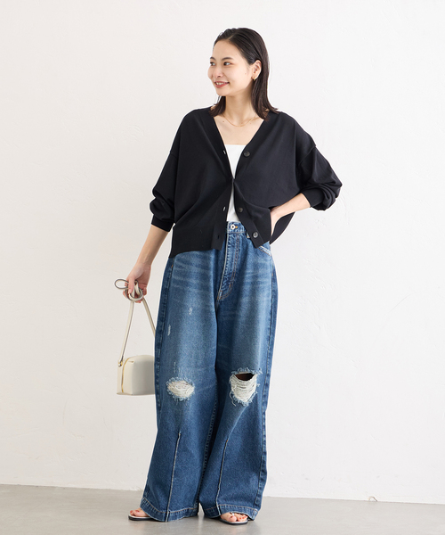 RHODOLIRION (ロドリリオン) 90'Loose Straight Jean Pant / Indigo