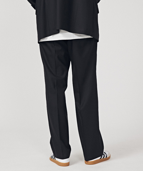 EDIFICE（エディフィス）の「【La.French】 2タックパンツ (TOLLEGNO)（スラックス・メンズ・ブラック・46/44/48）」の4枚目の写真