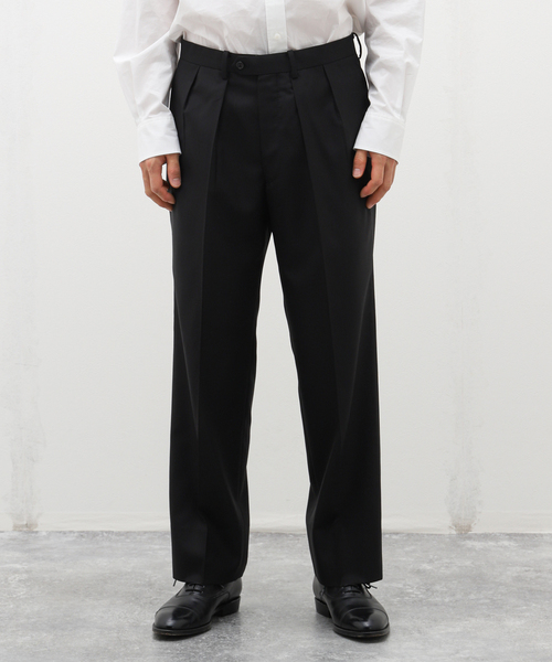 EDIFICE（エディフィス）の「【La.French】 2タックパンツ (TOLLEGNO)（スラックス・メンズ・ブラック・46/44/48）」の14枚目の写真