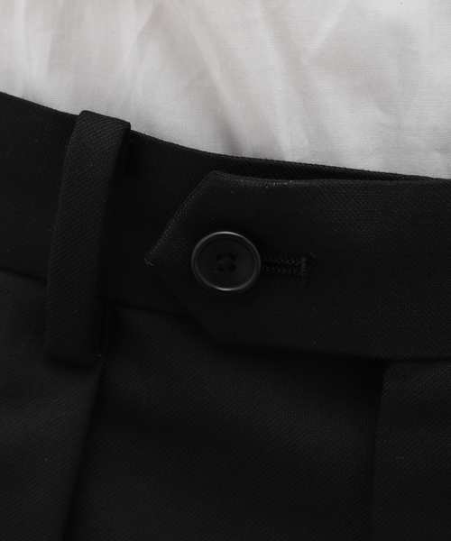EDIFICE（エディフィス）の「【La.French】 2タックパンツ (TOLLEGNO)（スラックス・メンズ・ブラック・46/44/48）」の10枚目の写真