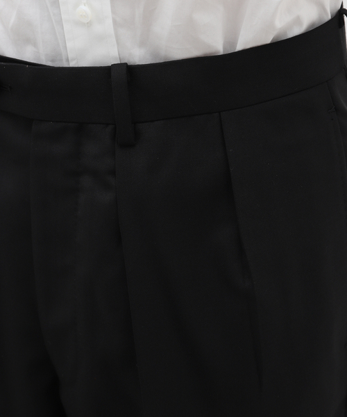 EDIFICE（エディフィス）の「【La.French】 2タックパンツ (TOLLEGNO)（スラックス・メンズ・ブラック・46/44/48）」の18枚目の写真