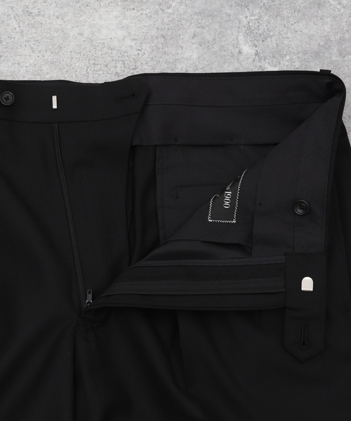 EDIFICE（エディフィス）の「【La.French】 2タックパンツ (TOLLEGNO)（スラックス・メンズ・ブラック・46/44/48）」の20枚目の写真