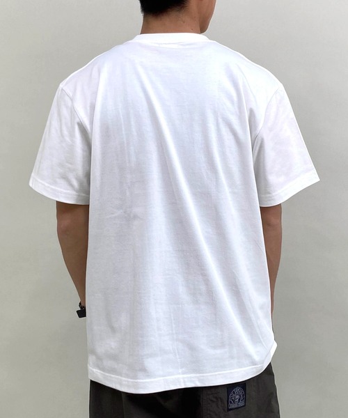 THRASHER(スラッシャー)の「【ムラサキスポーツ限定】THRASHER/スラッシャー TOKYOロゴ 和柄 青海波 さくら アレンジ TH91426-TOKYO メンズ 半袖 Tシャツ(Tシャツ/カットソー・メンズ・ブラック系その他2/ホワイト系その他/ホワイト系その他2/ブラック系その他・XL/L/M)」の6枚目の写真