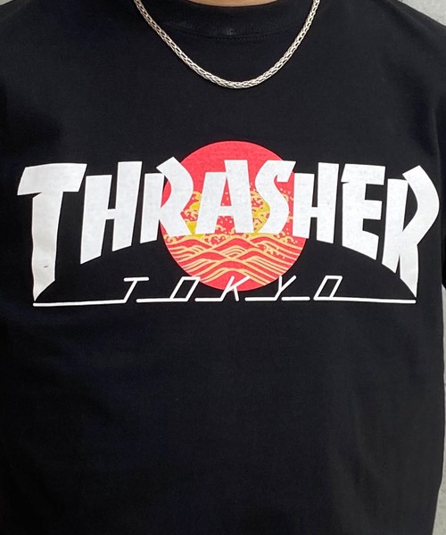 セール】【ムラサキスポーツ限定】THRASHER/スラッシャー TOKYOロゴ 和
