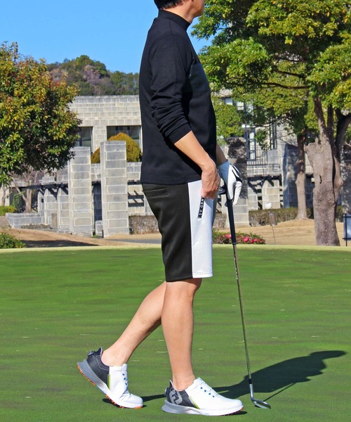 LANVINなど ゴルフシャツ　パンツ　7点セット セール】総柄ロゴプリント ゴルフパンツ ハーフパンツ ショート