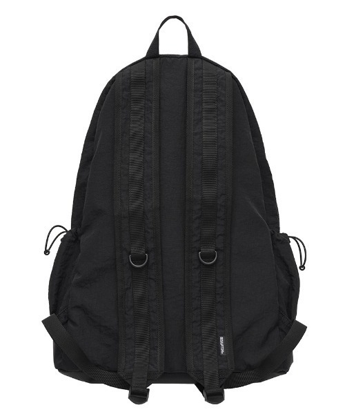 SCULPTOR（スカルプター）の「Nylon Slouchy Backpack/ナイロンスラッチーバックパック（バックパック/リュック・レディース・ブラック/グレー・FREE）」の4枚目の写真