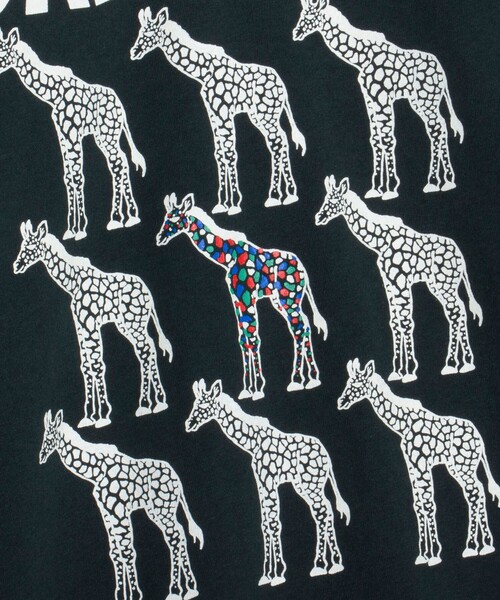 FREDY MAC（フレディーマック）の「【FREDYMAC/フレディマック】zebra&jurafu プリントTシャツ マックT（Tシャツ/カットソー・メンズ・グリーン/ホワイト系その他/ホワイト系その他2/アッシュグレー・S/M/L）」の7枚目の写真