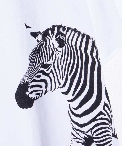 FREDY MAC（フレディーマック）の「【FREDYMAC/フレディマック】zebra&jurafu プリントTシャツ マックT（Tシャツ/カットソー・メンズ・グリーン/ホワイト系その他/ホワイト系その他2/アッシュグレー・S/M/L）」の13枚目の写真
