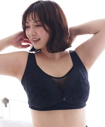 【すっぽりホールドひろがらずキープ?大きい胸の授乳】コネクトバストブラ フロントオープン【ブラジャー単体】