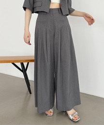 Heather | フロントポケットスラックスパンツ　111631(スラックス)