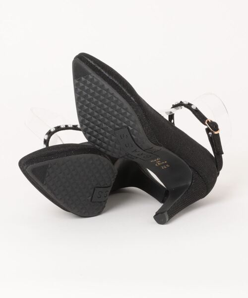 GRASS(グラス)の「【GRASS】ポインテッドトゥパンプス(パンプス・レディース・ブラック/シルバー・22.5cm/23.0cm/23.5cm/24.0cm/24.5cm)」の4枚目の写真